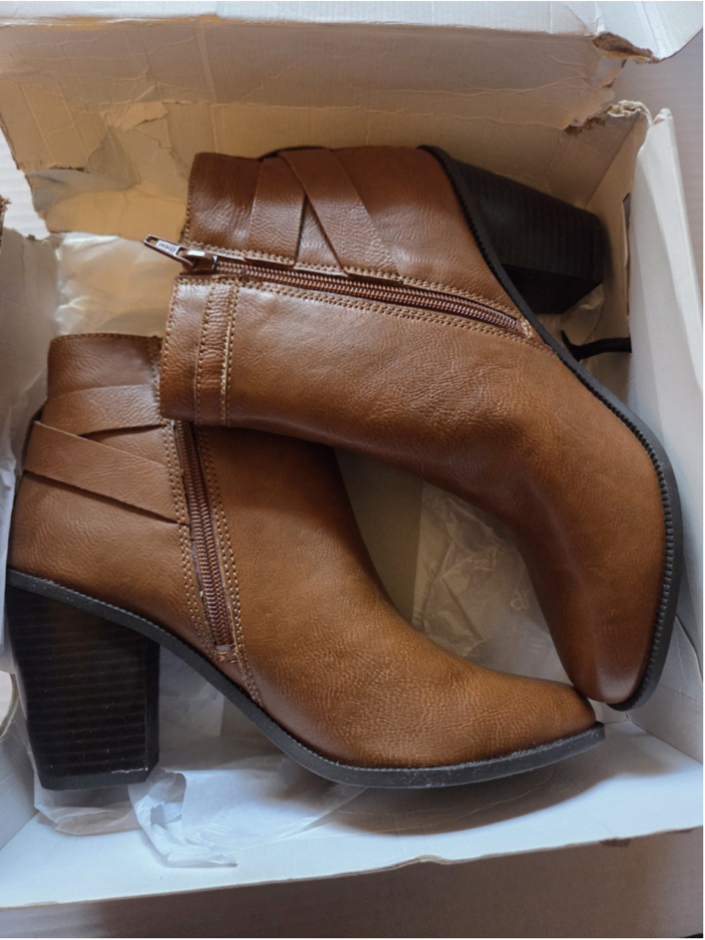 Ladies Ankle Boots Size 8.5 - Picture 3 of 8